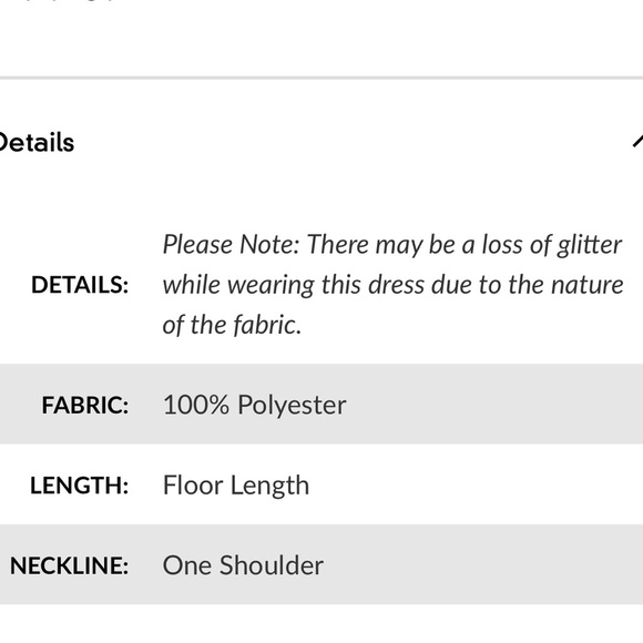 BRAND NEW WITH TAGS IN BOX PROMGIRL Glitter Print One Shoulder Long Prom Dress - Picture 5 of 5